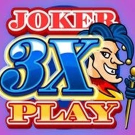 3x Joker Play slot logo by iSoftBet at Efbet Casino