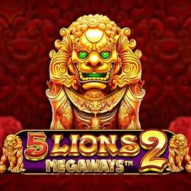 Slots logo of 5 Lions Megaways 2 from Pragmatic Play at Efbet Casino