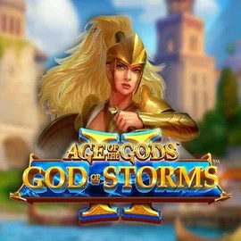 Age Of The Gods: God Of Storms 2 slot visual from Playtech available on efbets.eu