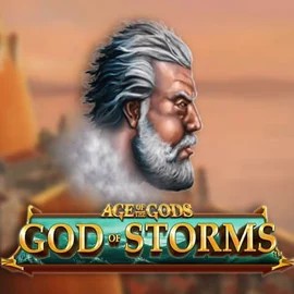 Age Of The Gods: God of Storms by Playtech, showcased at efbets.eu – game logo