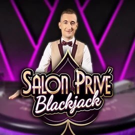 Blackjack Salon Privé online game logo by Ezugi on efbets.eu