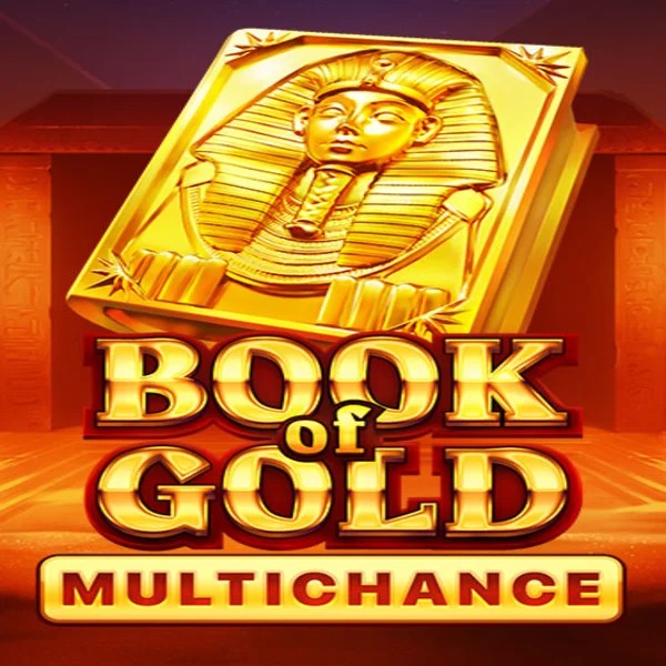 Book of Gold Multichance online game logo by Playson on efbets.eu