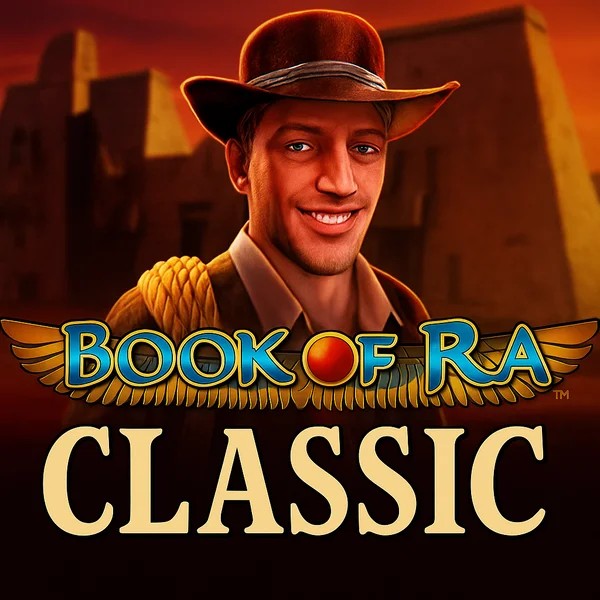 Book of Ra Classic by Novomatic, showcased at efbets.eu – game logo