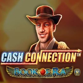 Cash Connection Book Of Ra by Novomatic, showcased at efbets.eu – game logo