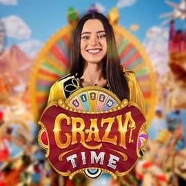 Crazy Time by Evolution, showcased at efbets.eu – game logo