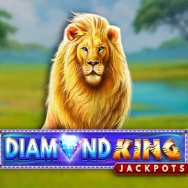Enjoy Diamond King Jackpots by SpinPlay Games – logo hosted on efbets.eu