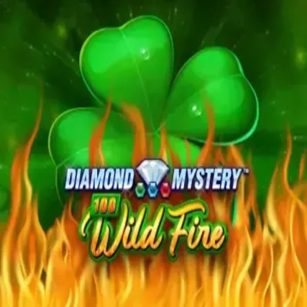 Diamond Mystery 100 Wild Fire slot logo by Greentube at Efbet Casino