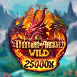 Dragons of Arcane Wild logo – Slots by Foxium at Efbet Casino