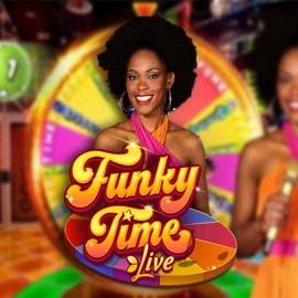Official Live Casino logo: Funky Time by Evolution at Efbet Casino