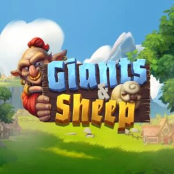 Giants and Sheep logo – Slots by Relax Gaming at Efbet Casino