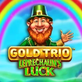 Gold Trio Leprechaun's Luck by Playtech, showcased at efbets.eu – game logo