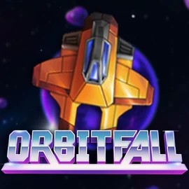 Orbitfall online game logo by ELK Studios on efbets.eu
