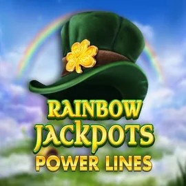 Rainbow Jackpots Power Lines logo – Jackpots by Red Tiger Gaming at Efbet Casino