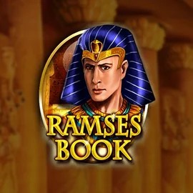 Ramses Book Deluxe online game logo by Gamomat on efbets.eu