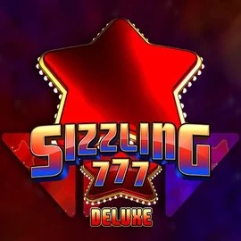 Sizzling 777 Deluxe slot logo by Wazdan at Efbet Casino