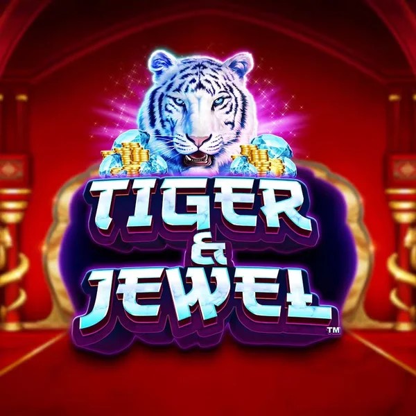 Slots logo of Tiger and Jewel from Greentube at Efbet Casino