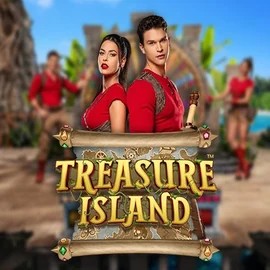 Treasure Island slot logo by Pragmatic Play at Efbet Casino